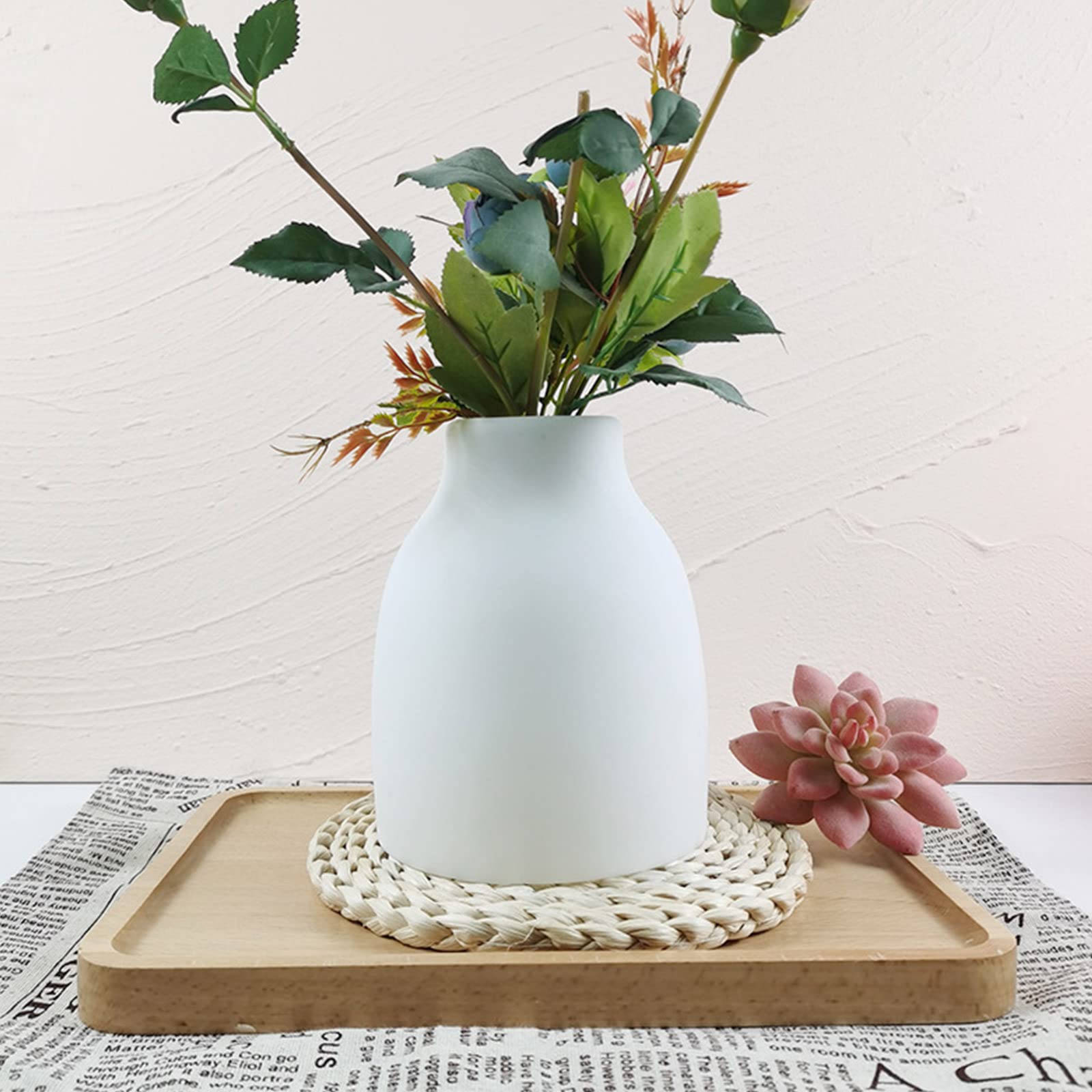 Molde de silicona para hormigón, para hacer macetas, yeso, cemento, decoración en maceta, herramienta de organización de flores