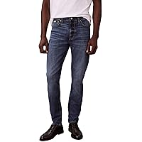 Calvin Klein Jeans da Uomo Slim Taper Dark Irving LV04RE779G, Blu (Dark Irving)