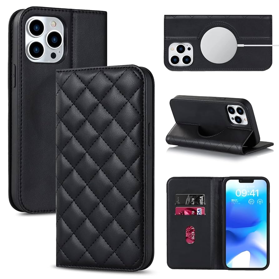 iPhone 14 Pro ケース 手帳型 MagSafe対応 ワイヤレス充電 Amazon.co.jp: For iPhone 14 Proケース手帳型iPhone 14pro