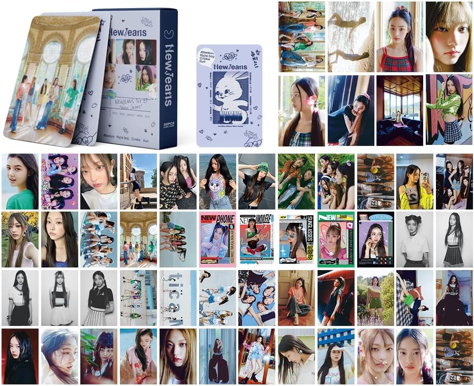 Kpop NewJeans Photocard NewJeans Lomo Card 1st EP Photocard NewJeans Mini Photo Cards Fans Gift (1st EP)