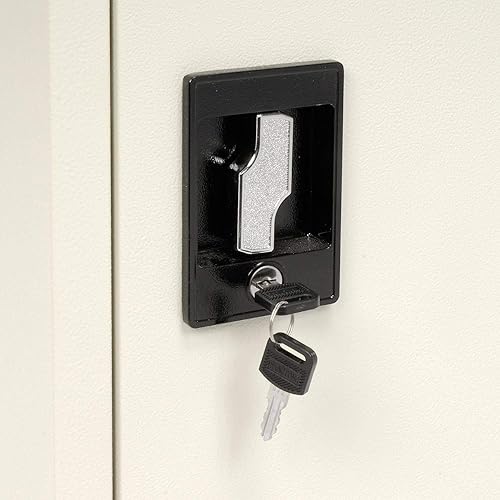 Miniatura 8 de Global Industrial Gabinete de almacenamiento de pared ensamblado, 19-78x14-14x32-34, gris