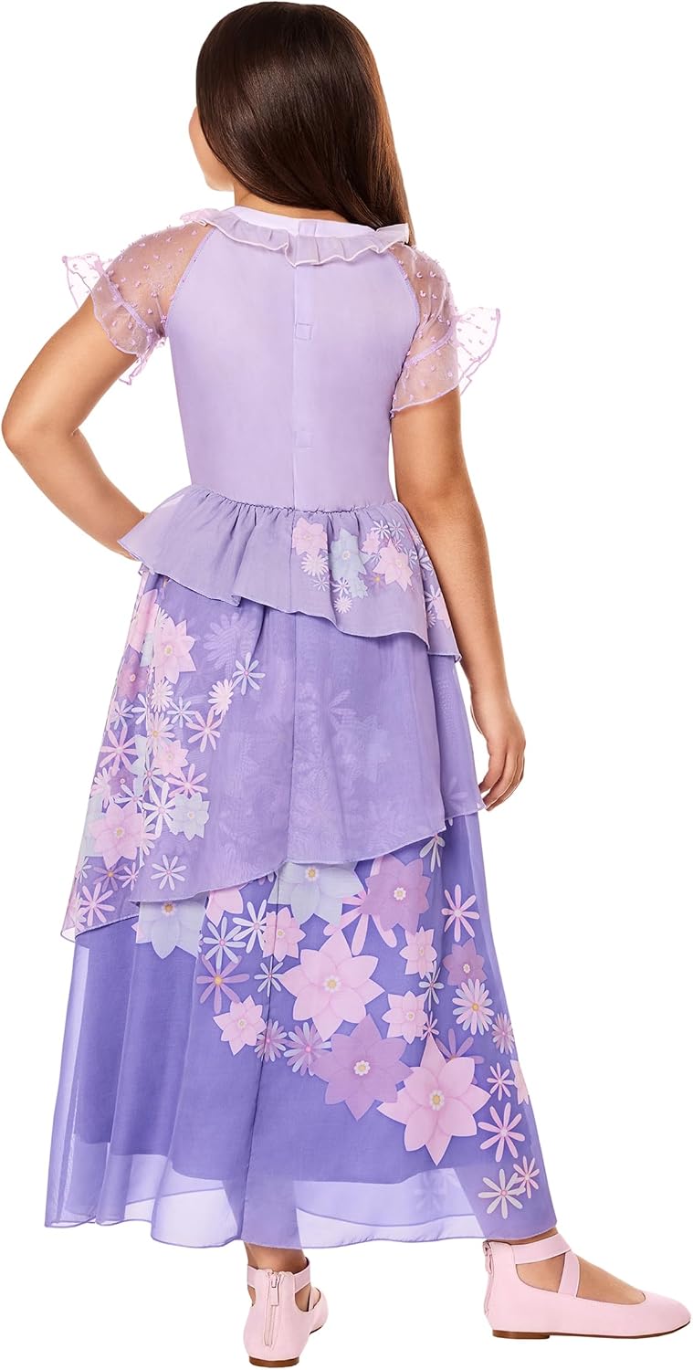 Spirit Halloween Encanto Kids Isabela Dress Costume | Officially Licensed | Disney