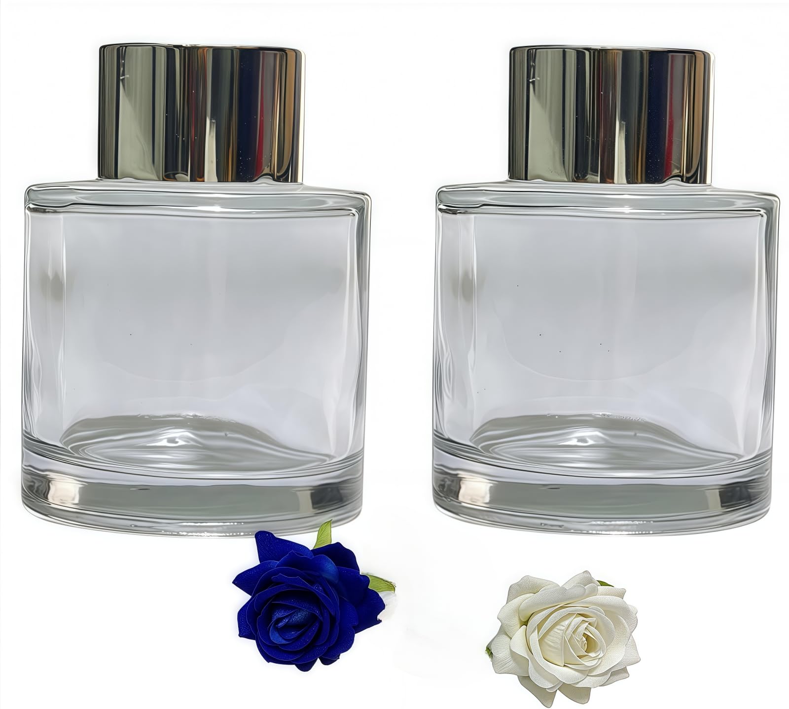 2 Reed Diffuser Bottles Empty-50ml?1.7oz??Paired with a Reed Diffuser Base, it is a Must-Have for Home Decoration and a Great Partner for Diffuser Sticks