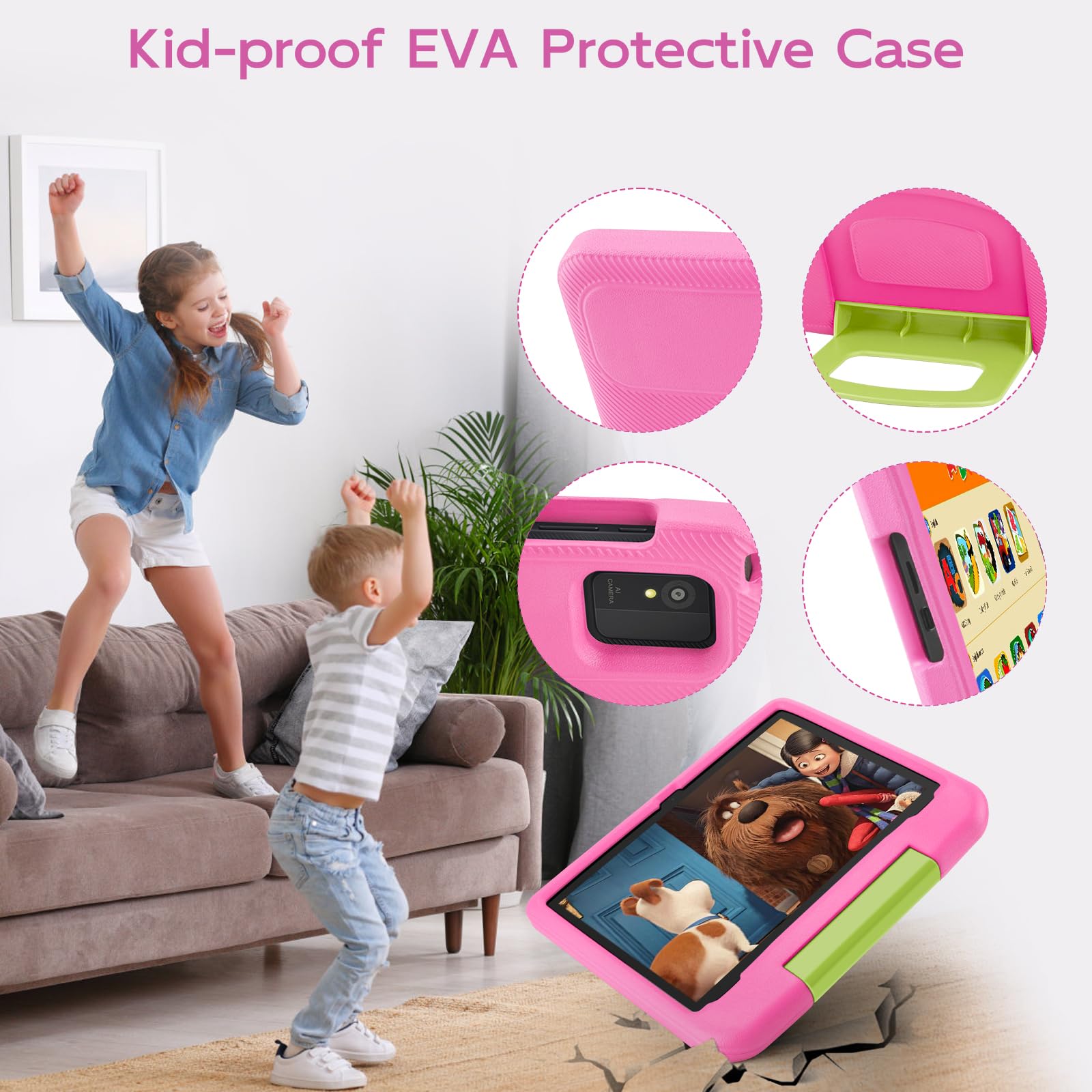Amazon.com : Kids Tablet, 10.1 Inch Android 14 Tablet for Kids
