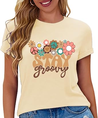 I Love The 80's Shirts for Women Vintage 80s Music Tee 80s Theme Party Short Sleeve Tops