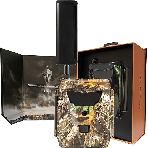 Spartan GoLive 4G LTE Trail Cámara, certificado Verizon, transmisión en vivo, GPS antirrobo, captura de imagen y video bajo demanda, actualizaciones