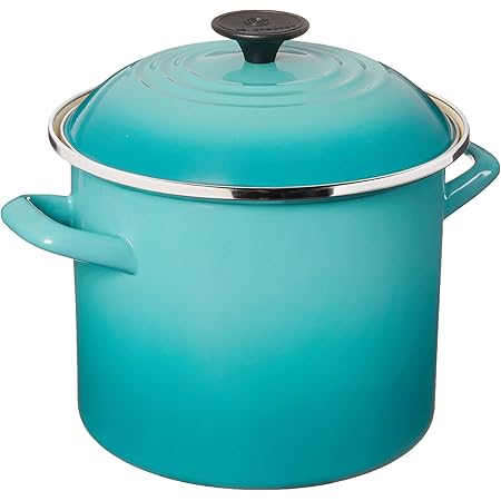 Le Creuset Enamel On Steel Stockpot, 6 qt., Caribbean