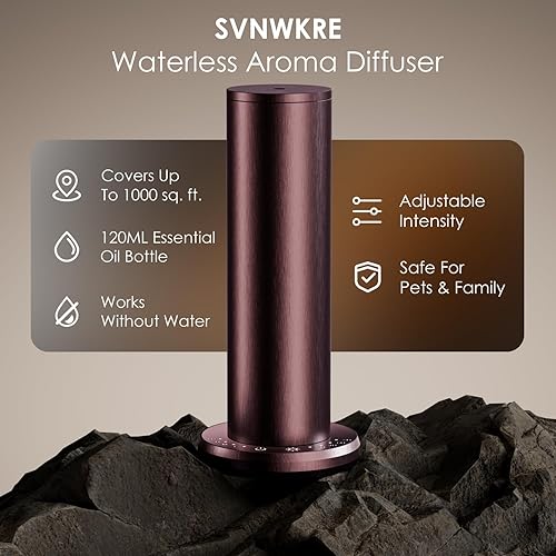 Miniatura 2 de Difusor de aceite esencial sin agua, difusor de aceite, difusores de aromaterapia, difusores de aroma para el hogar, habitación grande, difusor de