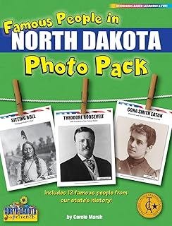 Famous People from North Dakota Photo Pack (North Dakota Experience)