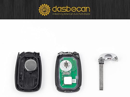 Miniatura 7 de Dasbecan Reemplazo de llavero remoto de entrada sin llave compatible con Chevy Equinox 2018 2019 2020 2021 Sustituye a HYQ4AA 13584498 13529650
