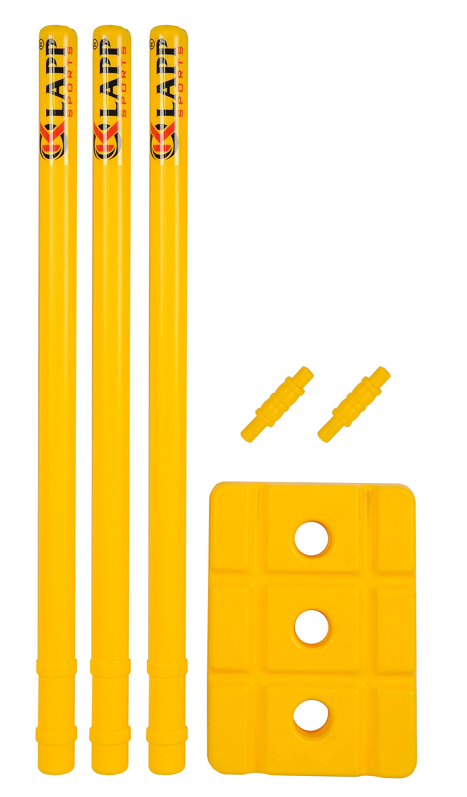 Klapp Cricket Plastic Stump Set,Wicket Set