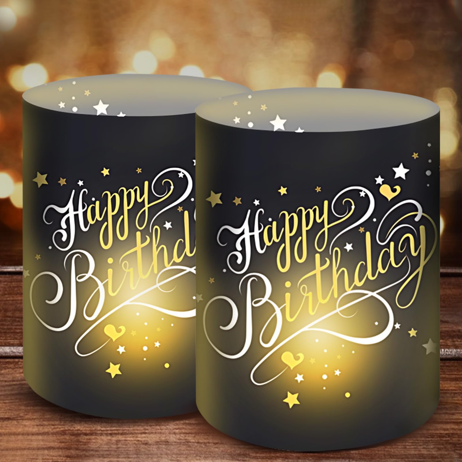 Vohocandle Lot De 12 Photophores En Verre Ambré Vintage Diamant - Bougeoirs Pour Mariage, Fêtes Et Décoration Maison