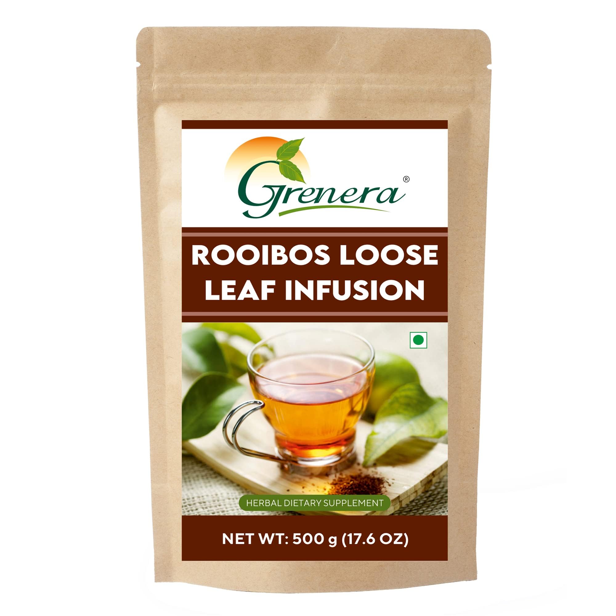 South African Rooibos Tea 500 gram, Red Tea, Imported from South Africa, Caffeine Free, Antioxidants Rich Infusion