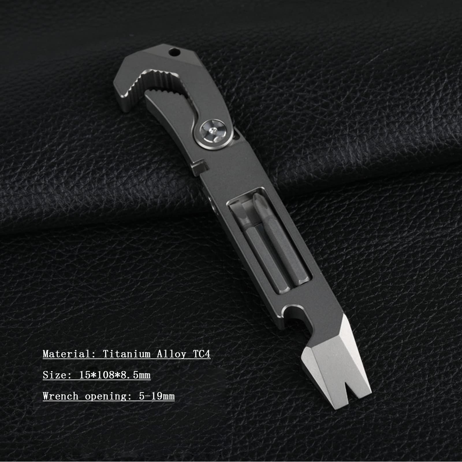 Amazon.co.jp: EDC チタン製プライバー 多機能プライバーセット EDC
