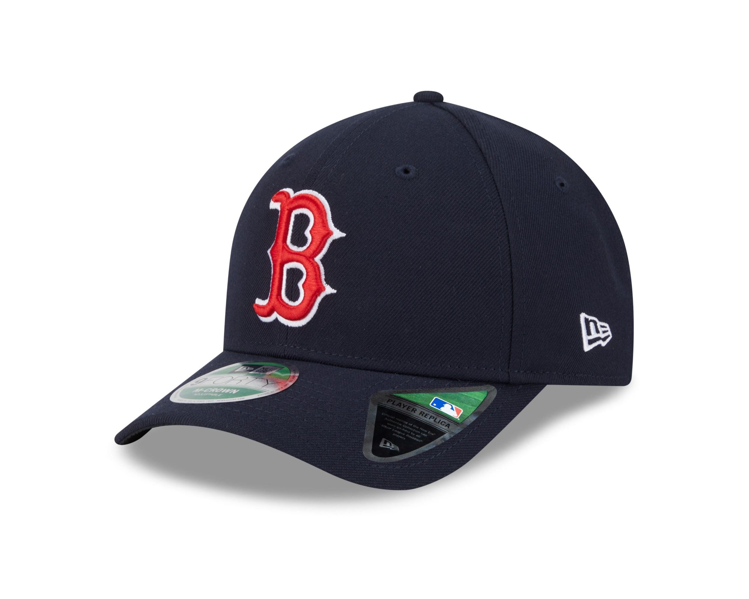 New Era Boston Red Sox MLB Player Replica 9Forty M-Crown Cap Navy Blue