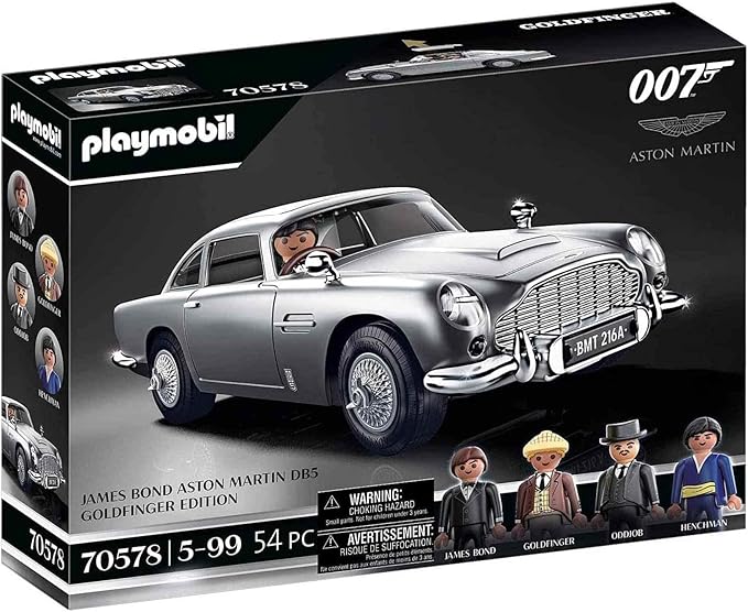 Denna kunde vara temat sångerskan till 007: First Light 7 715sVpVr9pL. AC SX679 Playmobil James Bond Aston Martin DB5 – Goldfinger Edition
