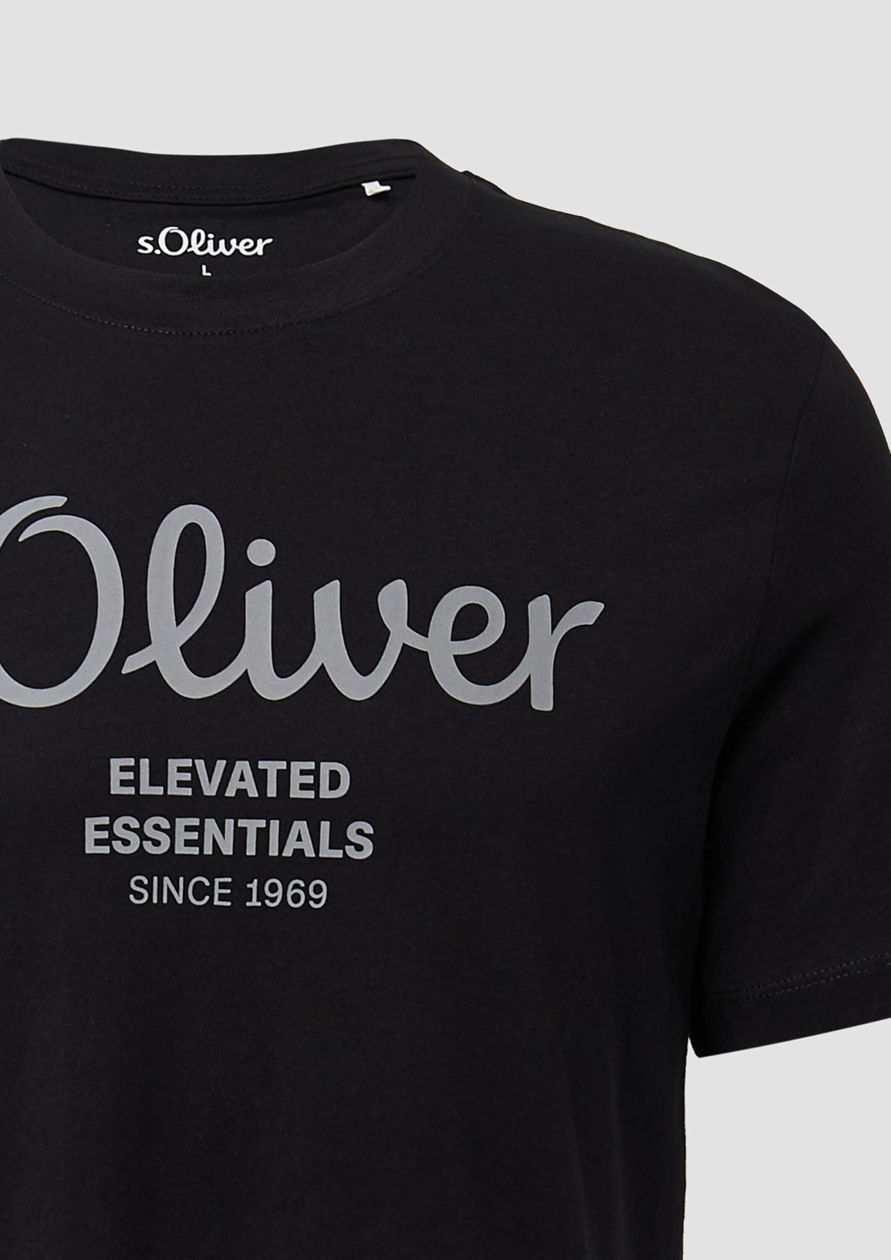 s.Oliver T-Shirt mit Logo-Print – Bild 6