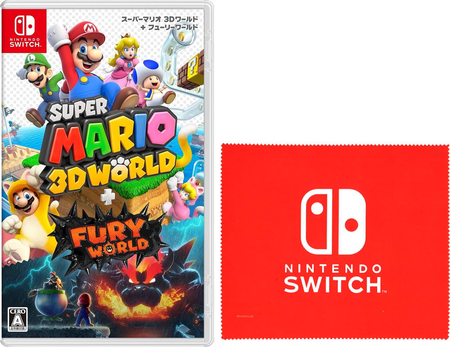 Amazon.co.jp: スーパーマリオ 3Dワールド + フューリーワールド