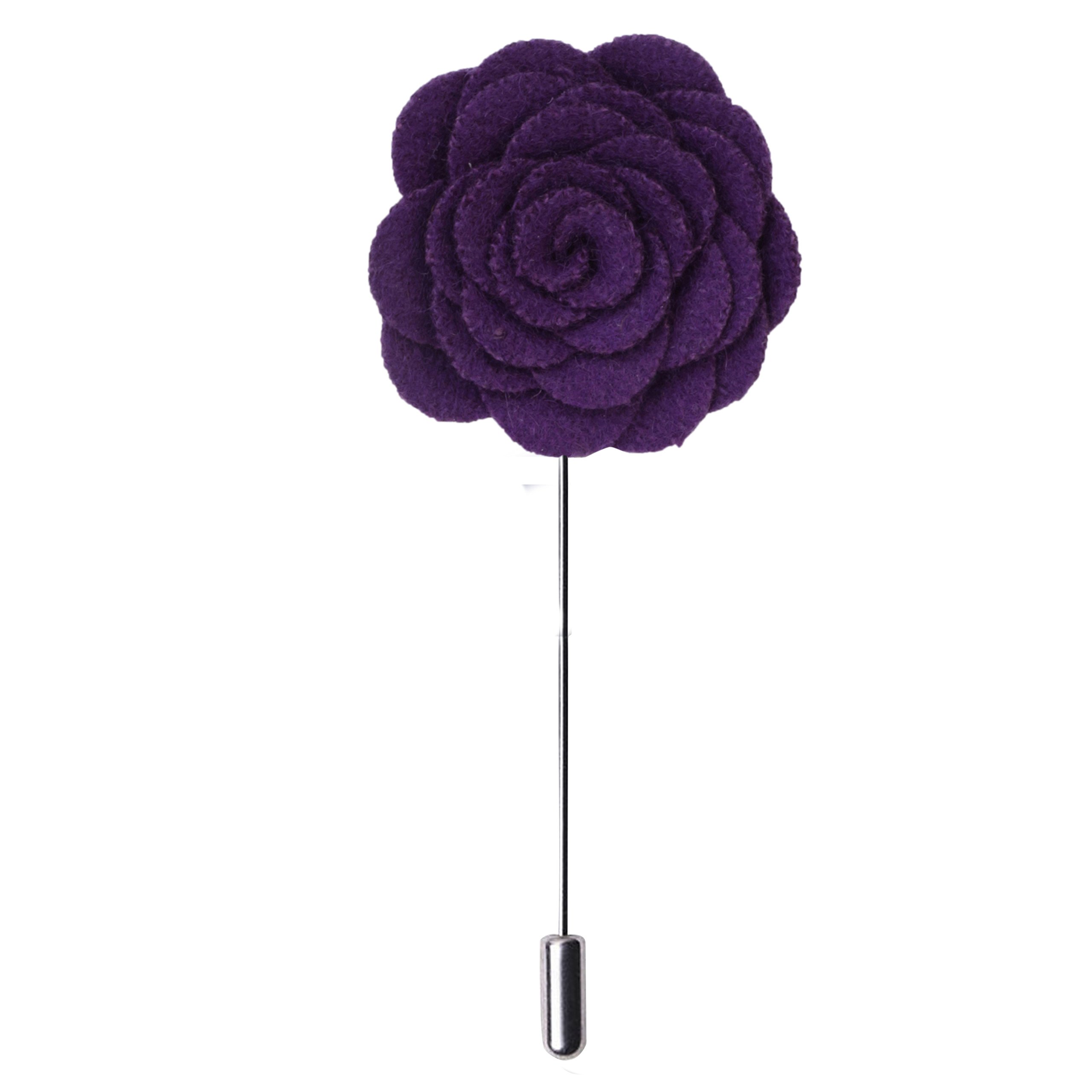 Peluche Blooming Charm - Purple Colored Brooch/Lapel Pin for Men (B07BN2WVCF) Amazon Price History, Amazon Price Tracker