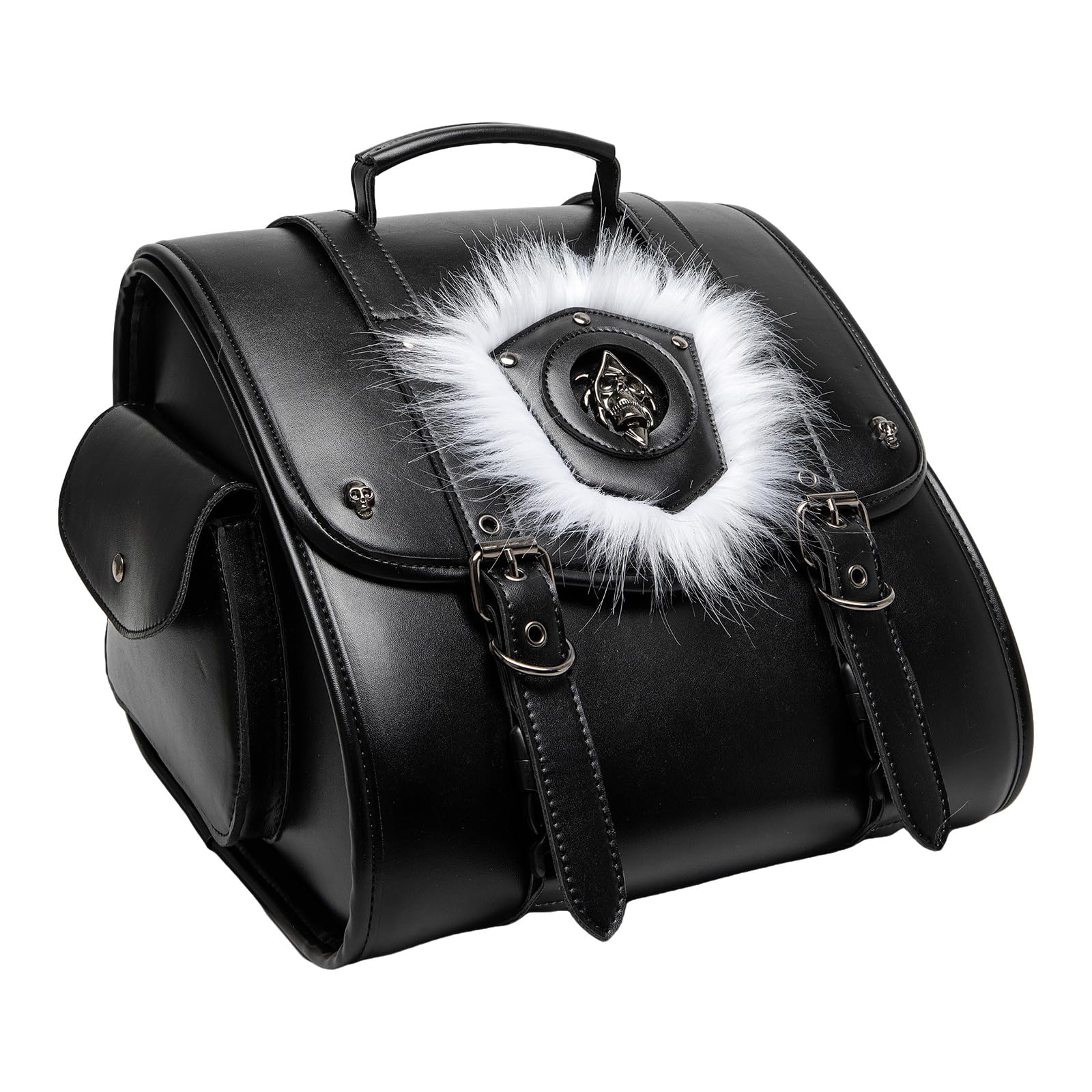 Hecktasche mit Anti Diebstahl Verschluss, wetterfeste Designs, Retro Heckpack Upgrades für Fahrrad und Motorradgepäck