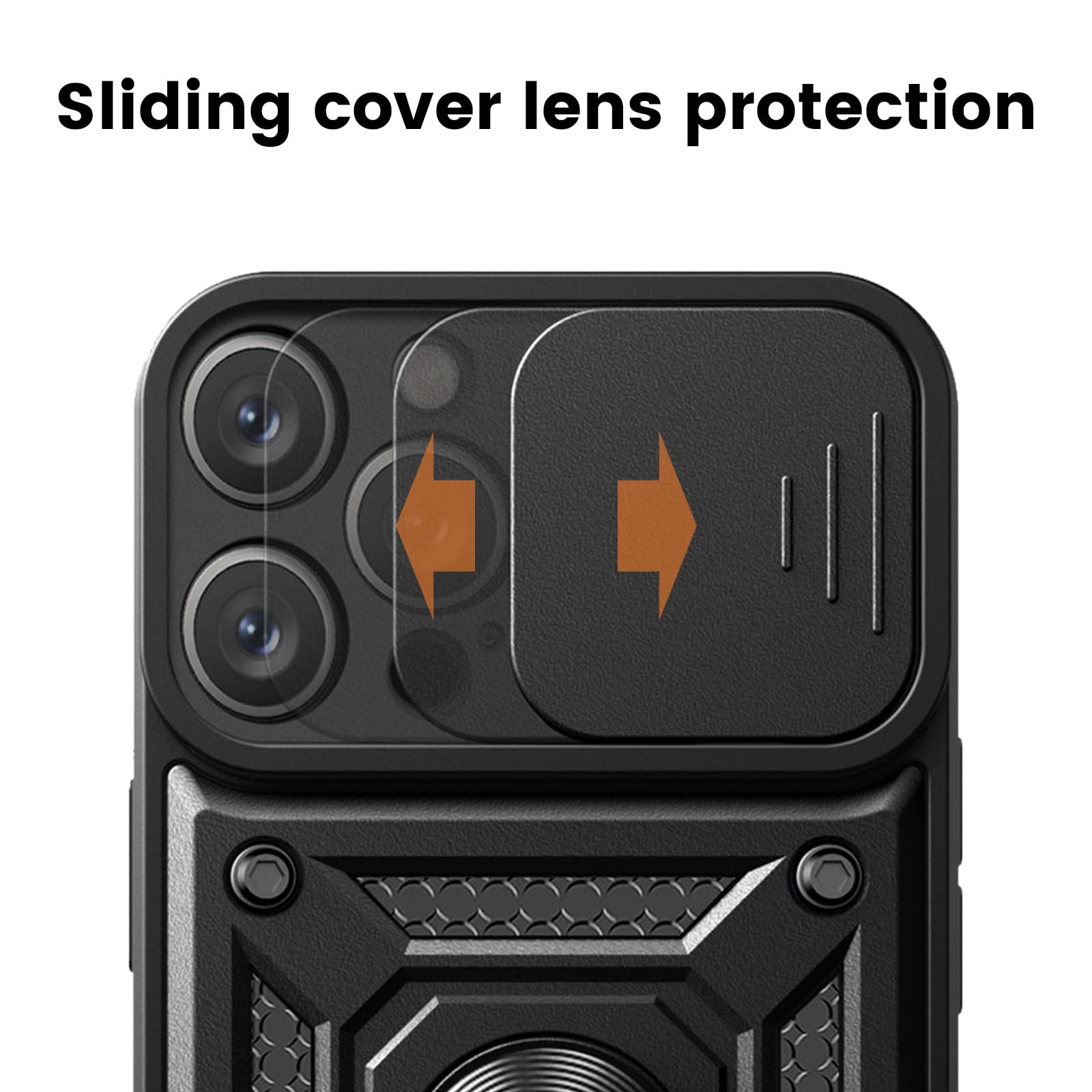 Coque De Protection SDTEK Pour Motorola Moto G84 - Noire, Compatible Objectif