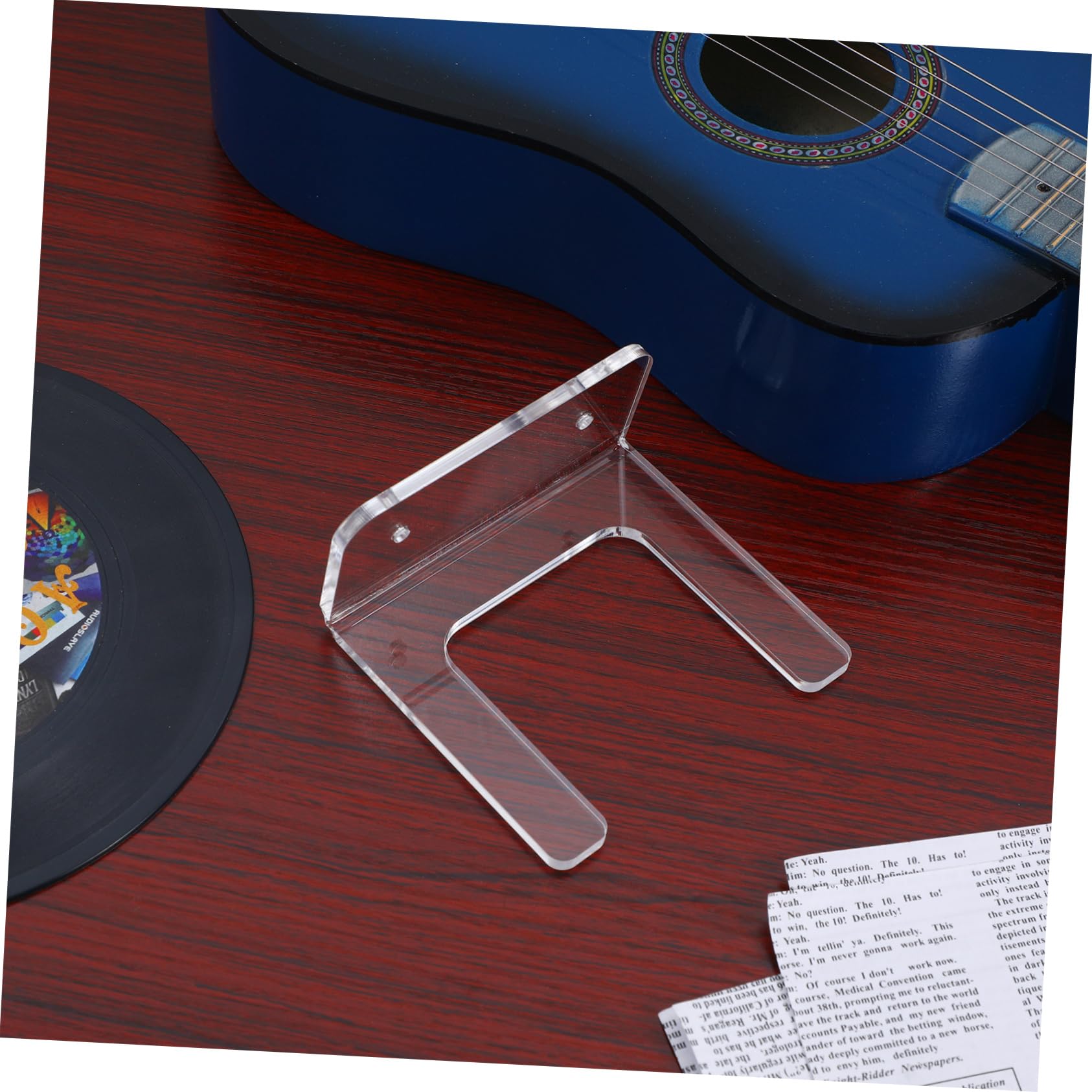 Toyvian 9 zestawów stojaków na gitarę banjo, uchwyt ścienny na gitarę, wieszak na gitarę, wieszak wystawowy, wieszak na ubrania, uchwyt ścienny, uchwyt na gitarę, uchwyt na skrzypce, podłączenie