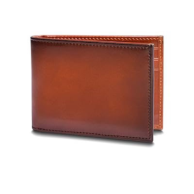 Bosca Hard Smoked with Burnishing Small Bifold Men