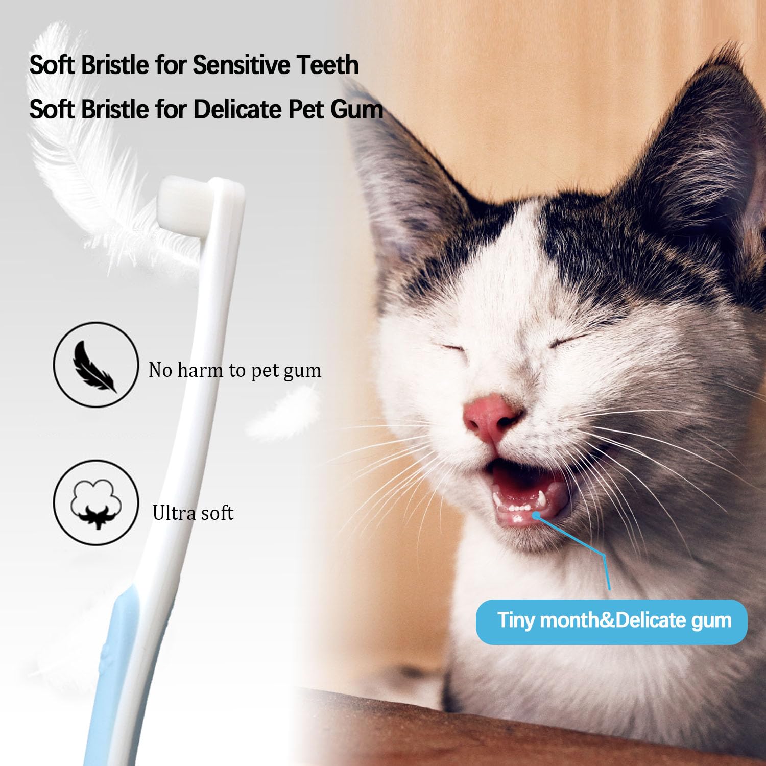 JGocot Pet Toothbrush