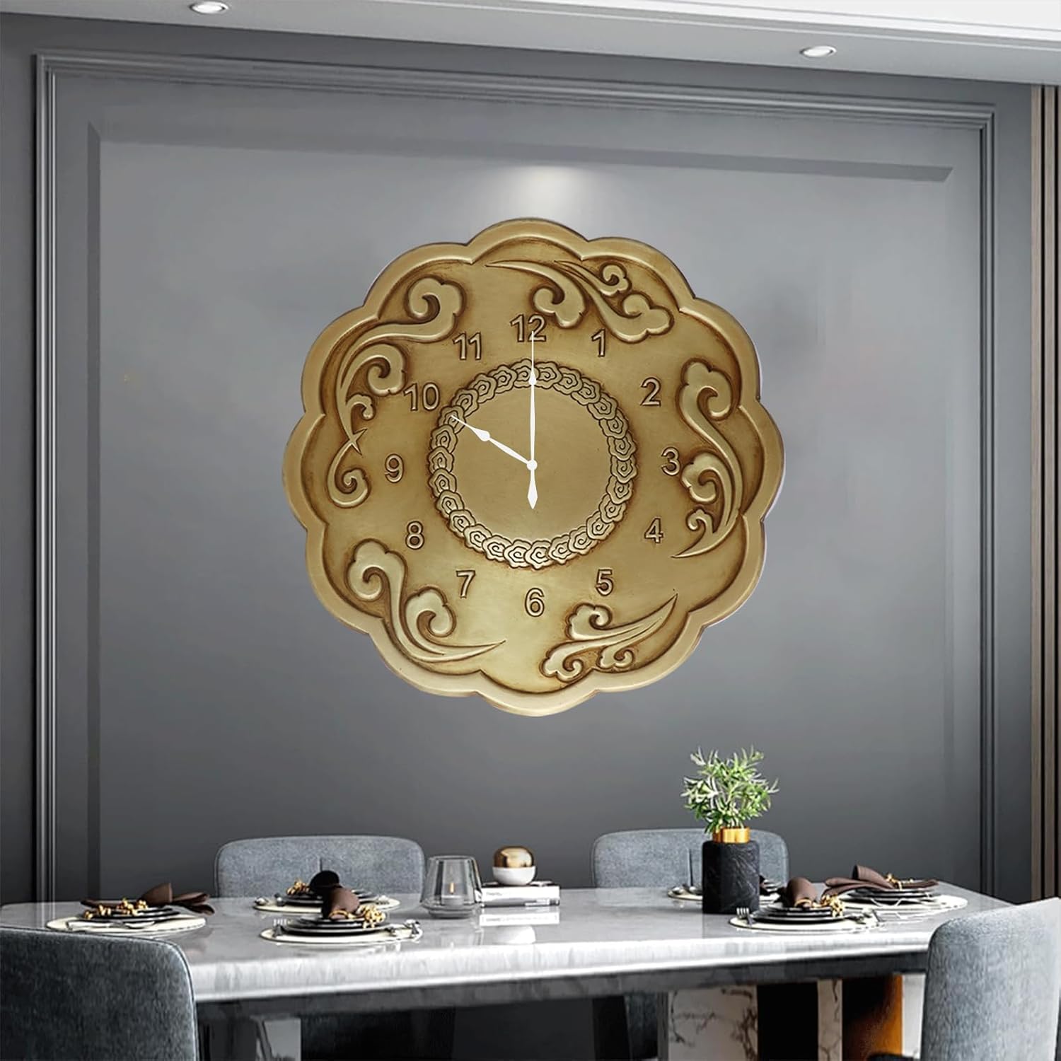 Customized copper wall clocks, copper wall decorations, personalized wall clocks,large wall clocks,wall clock decoration, living room decoration wall clocks