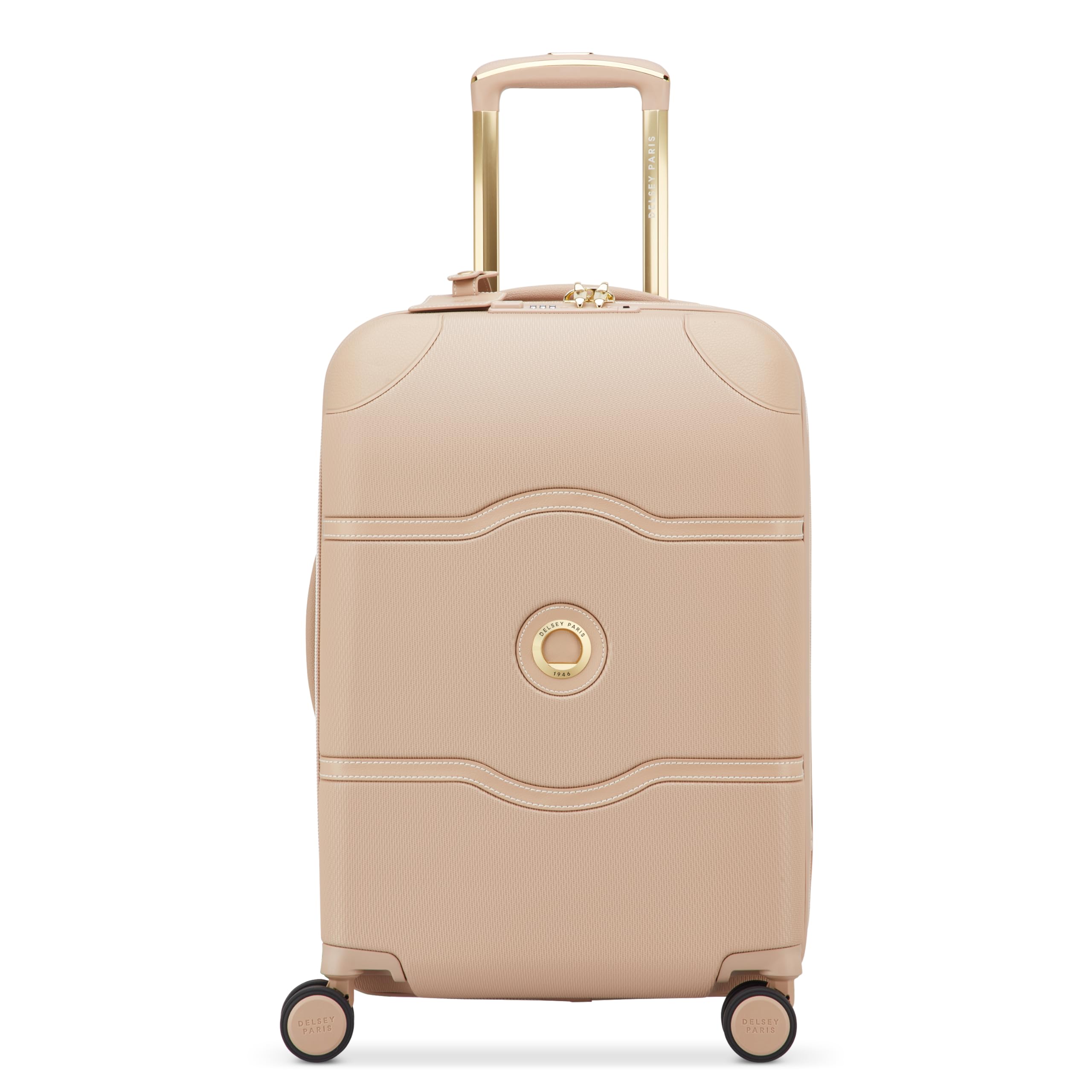 Chatelet Air 2.0, 20 Inch Carry-On Plus Luggage, Beige Rose