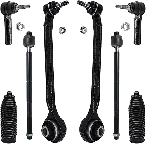 Miniatura 85 de Detroit Axle - Kit de suspensión frontal de 8 piezas para Chevy Aveo Aveo5 Pontiac G3 Wave Wave5 Suzuki Swift+ 2 brazos de control inferiores con