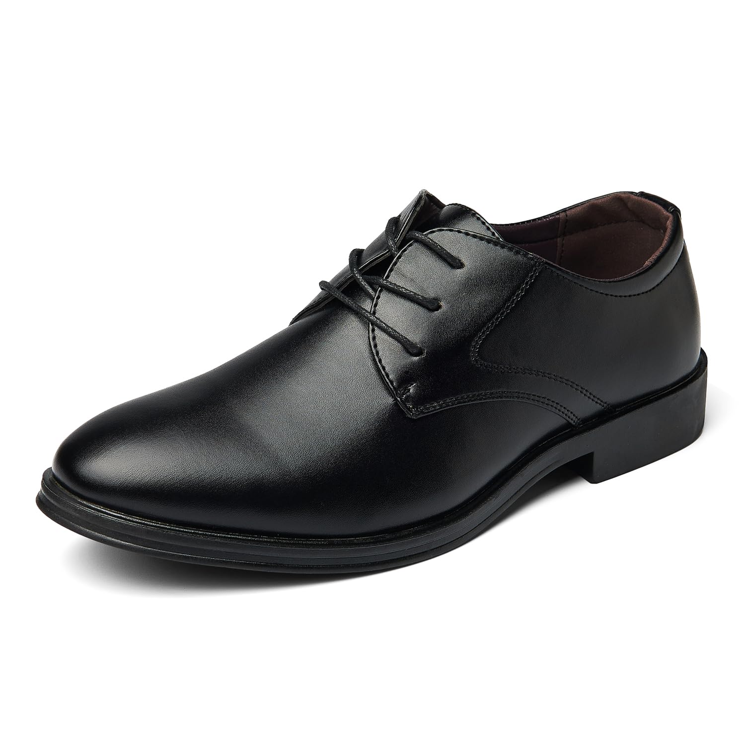 Sapato social masculino formal moderno Oxford negócios casamento trabalho cadarço Derby sapatos