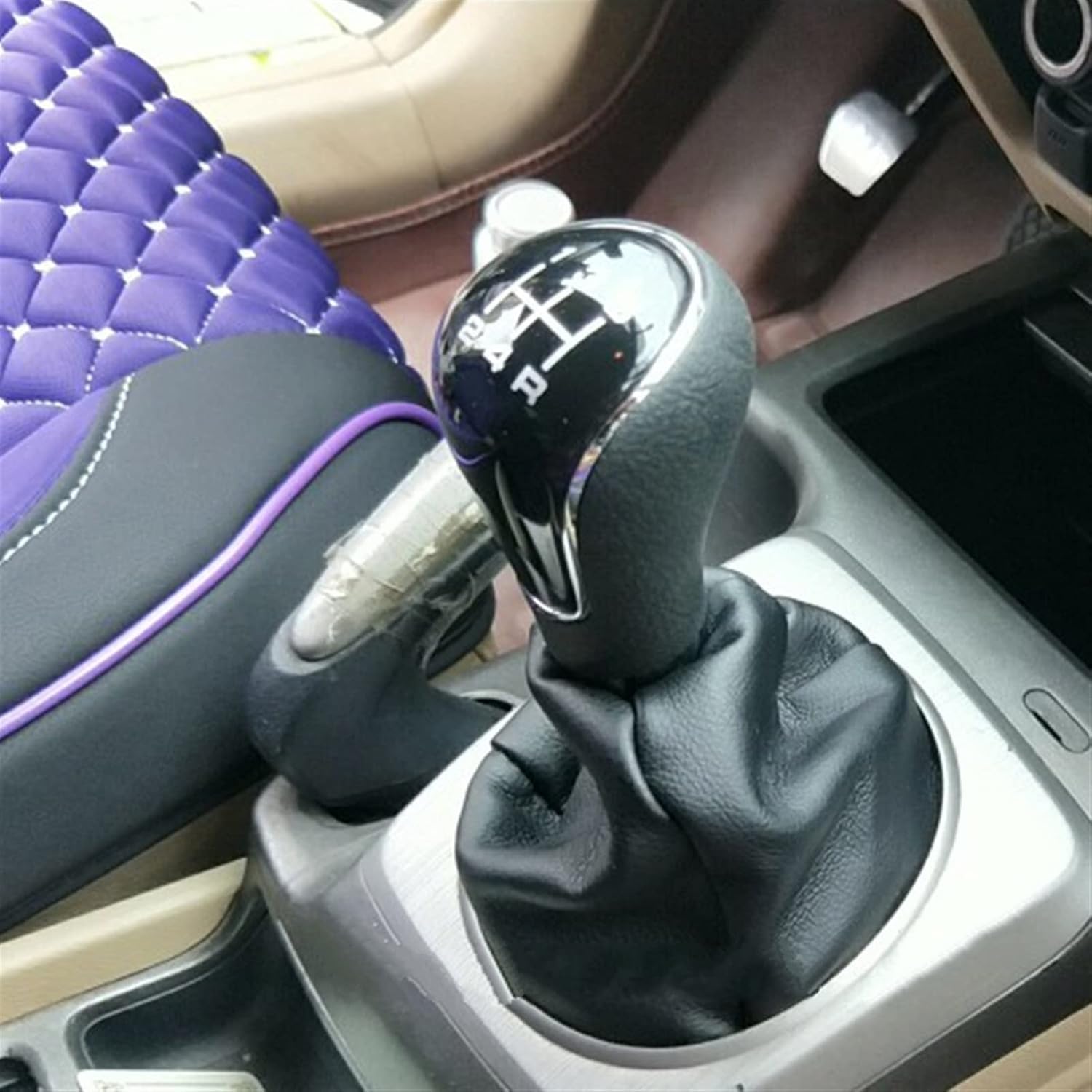 Pomello del cambio Pomello del cambio per auto, manuale a 5 marce, pomello con leva per CIVIC, adatto per ACCORD