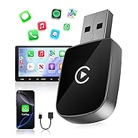 WityEye Adattatore CarPlay Wireless, Car Play Wireless per Apple iPhone iOS 10+