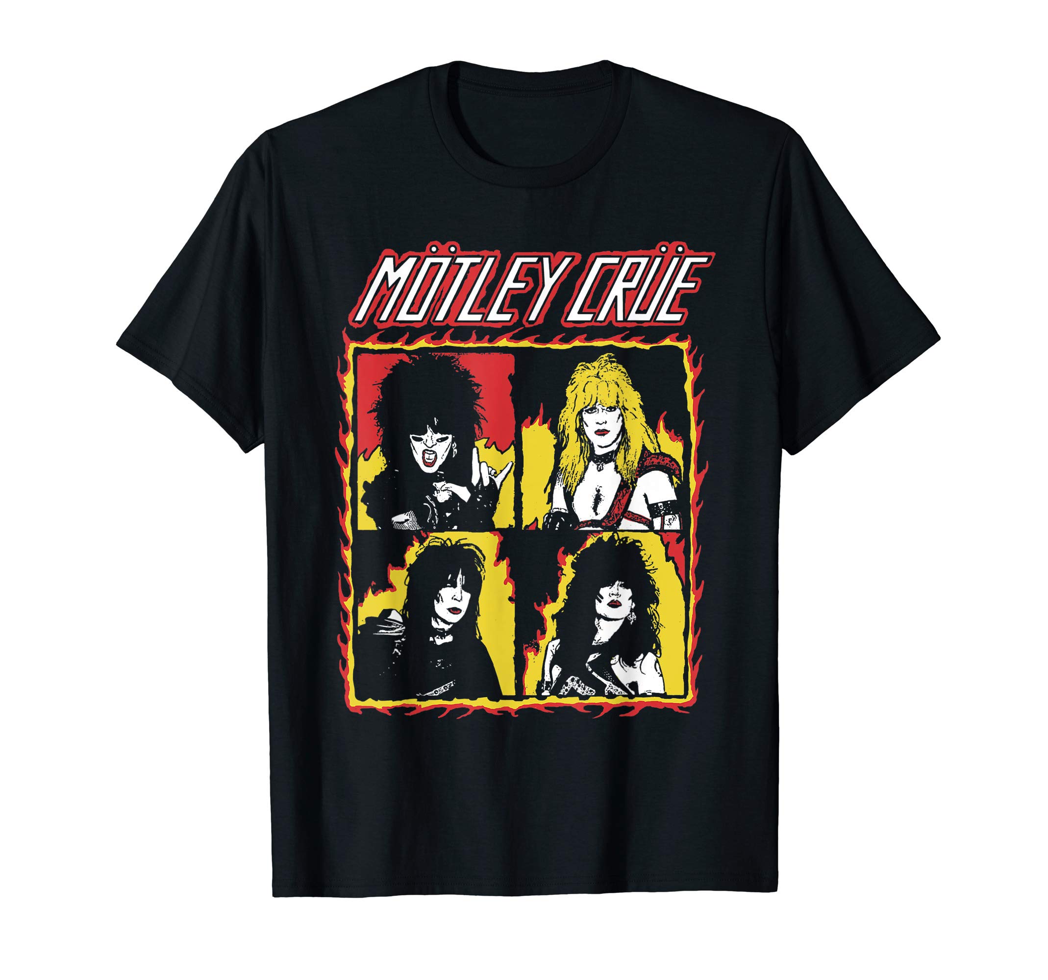 Mötley Crüe - Shout At The Devil (Flames) T-Shirt