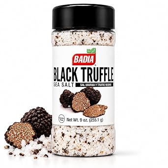 Black Truffle Sea Salt, 9 Ounce
