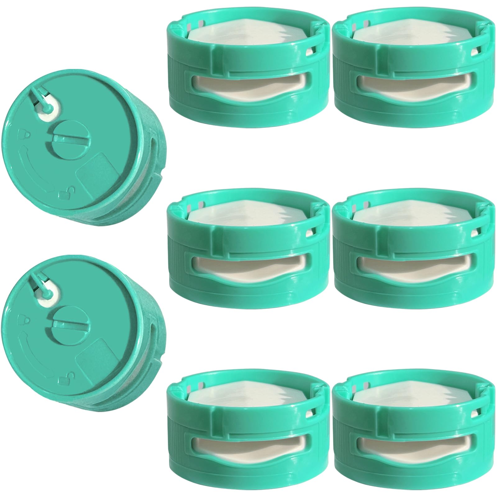 8 Pack Odor Neutralizer Cartridge Replacement Compatible with Sh-ark 1541FC3000, ZU102 LA702 AZ3002 AZ4002 AZ3000 HZ3000 HZ3002 IZ862H IZ562H Vacuum and Air Pur-ifier