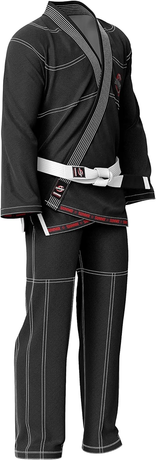 Summo Sports Japanese Black Sublimation Bjj Gi