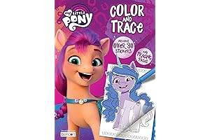My Little Pony 48 Page Color and Trace Coloring Book