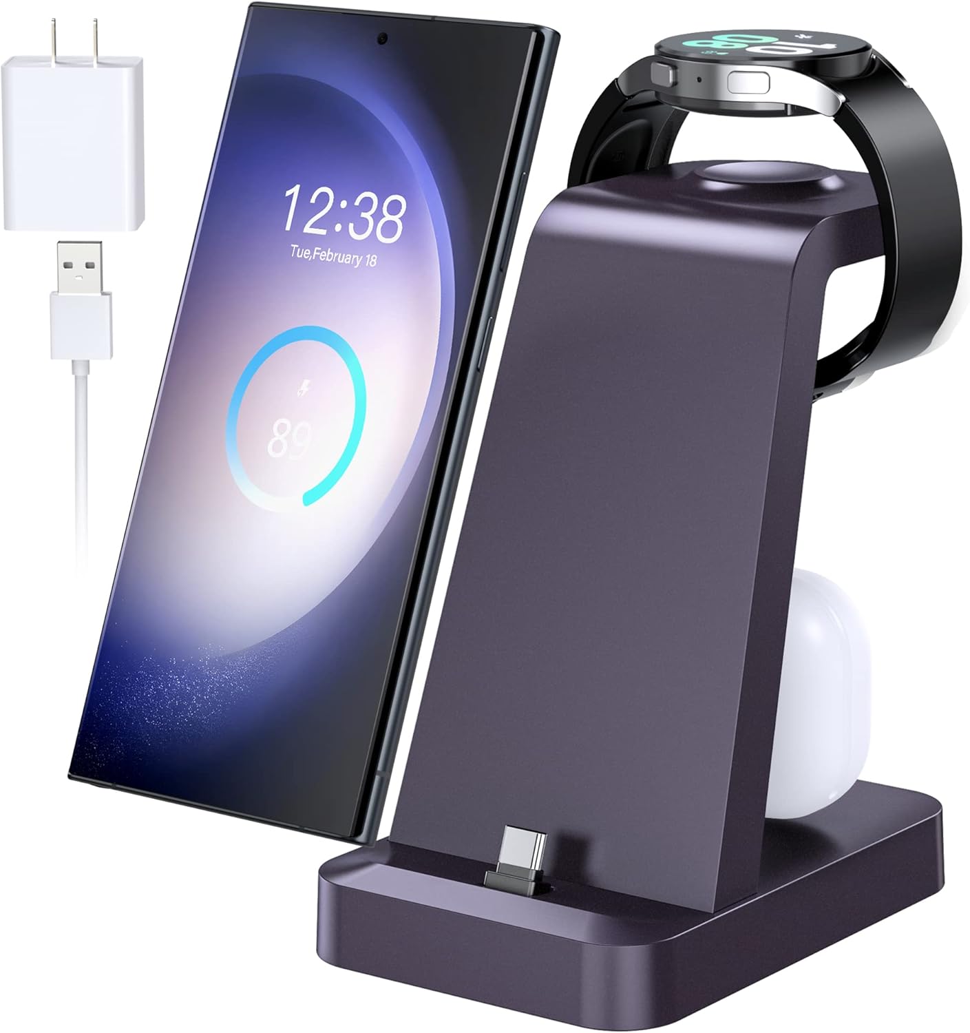 Charging Station for Samsung 3 in 1 Fast Charger Station