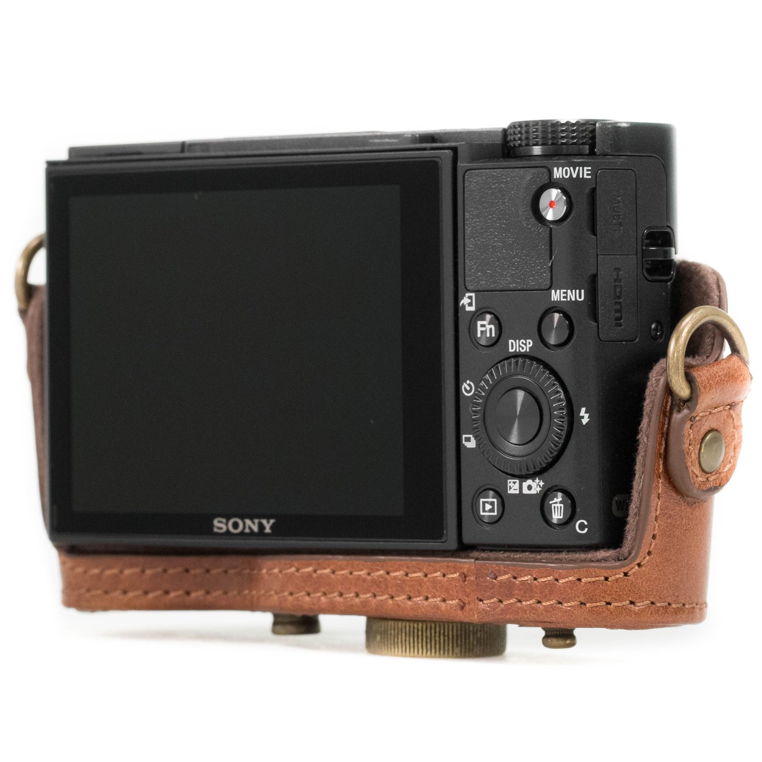 MegaGear Sony Cyber-shot DSC-RX100 VI DSC-RX100 V DSC-RX100 IV DSC-RX100 III Ever Ready(エヴァーレディー) レザー カメラ ケース ストラッ dwos6rj MegaGear Sony Cyber-shot DSC-RX100 VI DSC-RX100 V DSC-RX100 IV