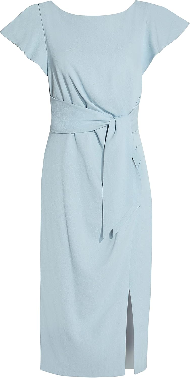 Adrianna Papell Womens Crepe Sheath Dress - Image 5