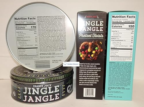 Miniatura 2 de Trader Joe's Jingle Jangle - Mezcla de golosinas y giros de pretzel (cuatro artículos)
