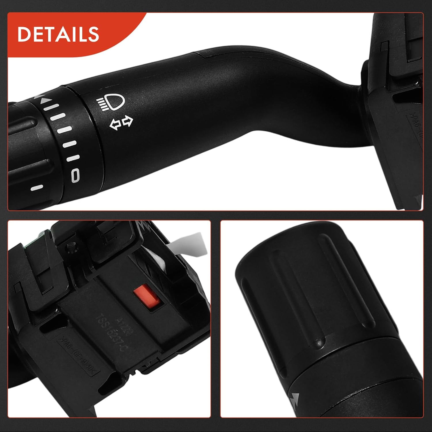 A-Premium Turn Signal Switch, Windshield Wiper and Washer Compatible with Ford Taurus Police Interceptor Sedan, Special Service Police Sedan