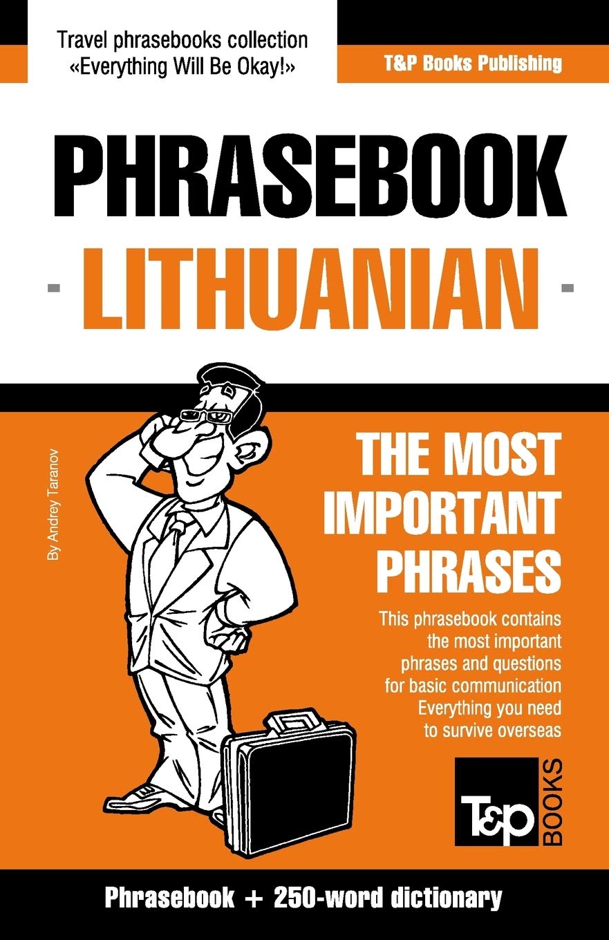 English-Lithuanian phrasebook & 250-word mini dictionary: 208 (American English Collection)