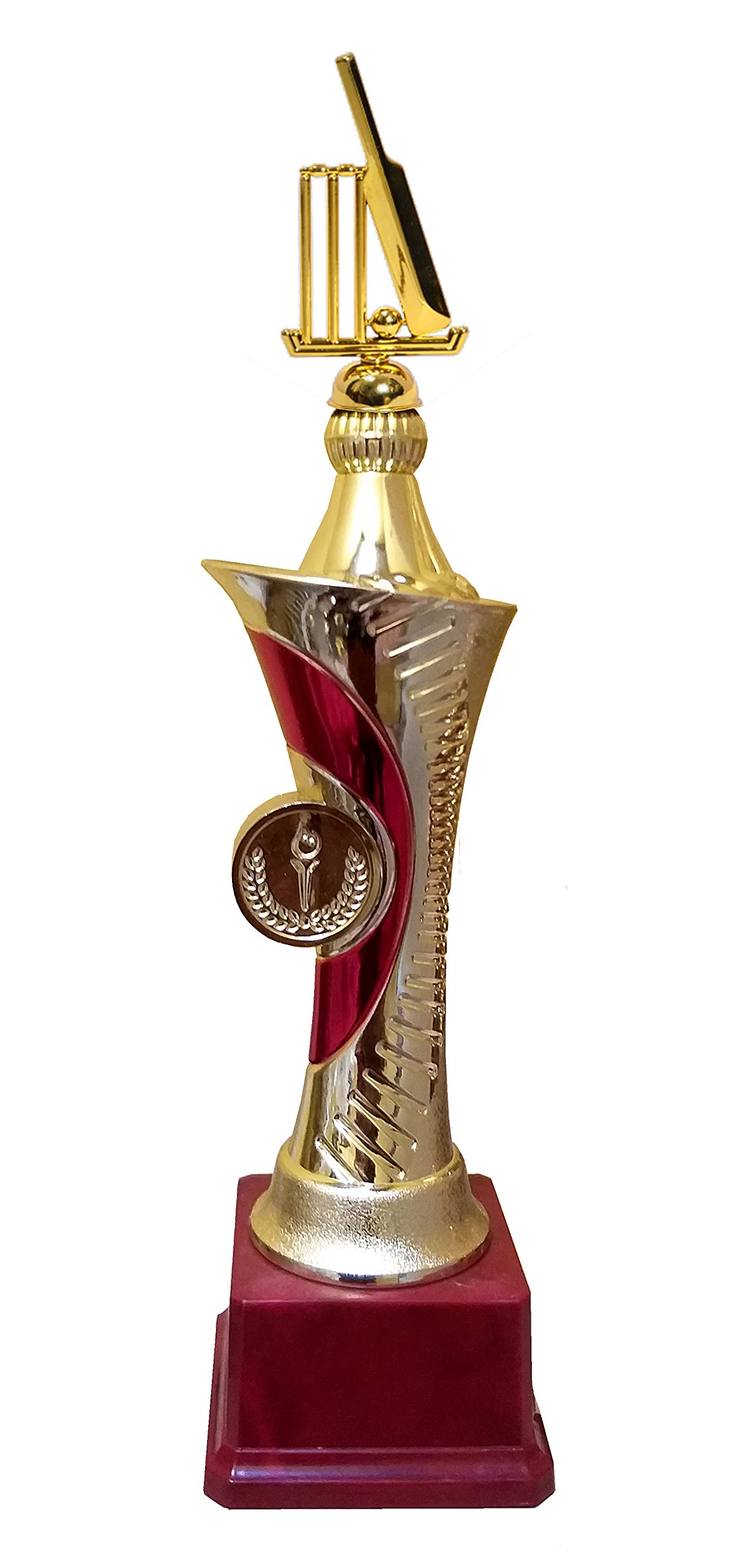 Be Win Winner Golden & Fiber Stump Trophy for Cricket Events & Function-picture-29