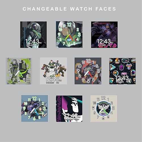 Miniatura 4 de Accutime Buzz Lightyear LTY4036AZ - Reloj de cuarzo, color blanco, Buzz Lightyear 2, Moderno