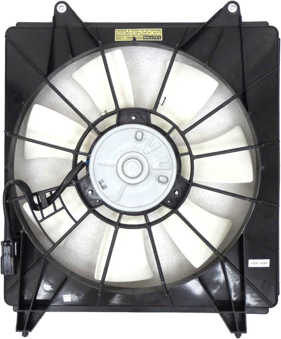 Agility Auto Parts Fan Assembly Intended for 2008-2014 Acura, Honda Specific Models