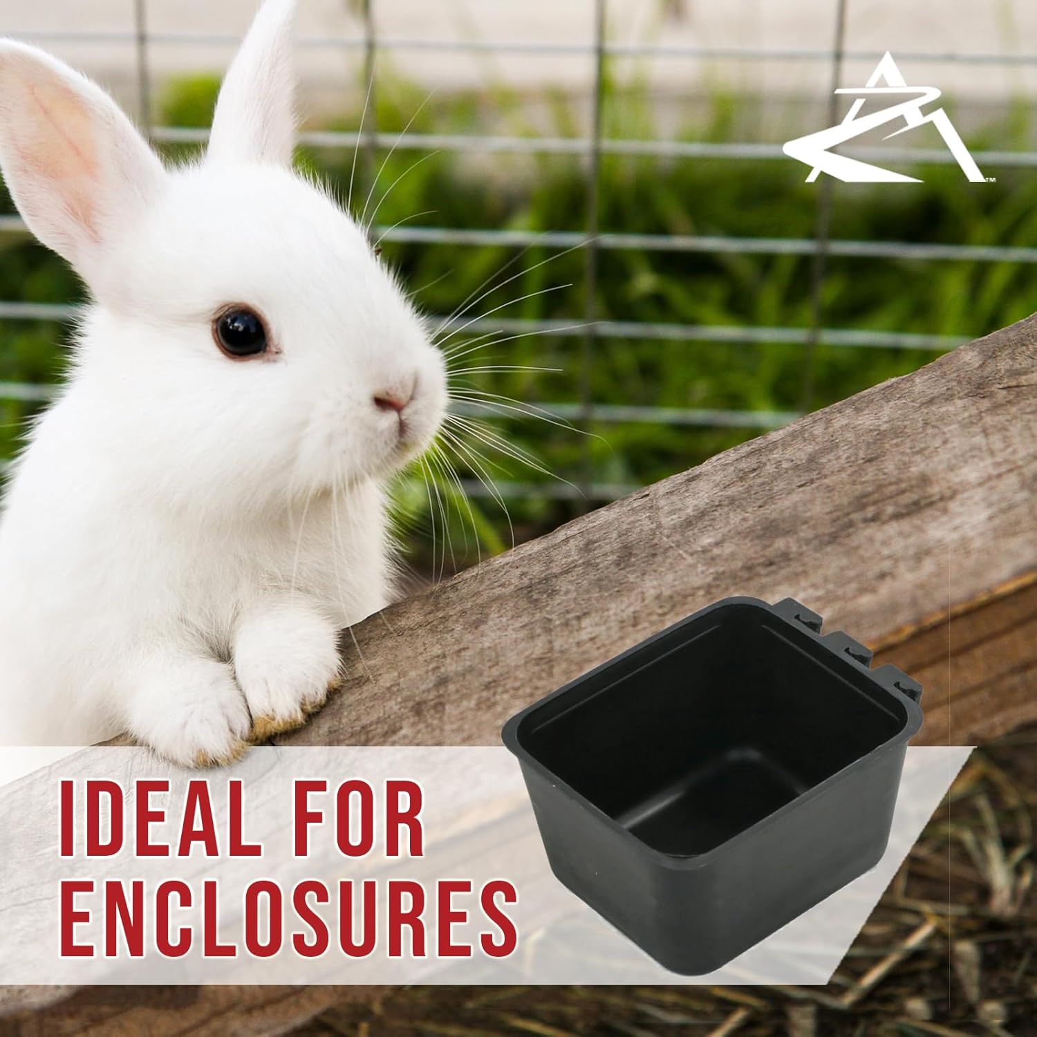 The ROP Shop 36-Pack - Black Cage Cups Hold 1 Pint / 16 fl oz to Hang Feed & Water for Pet