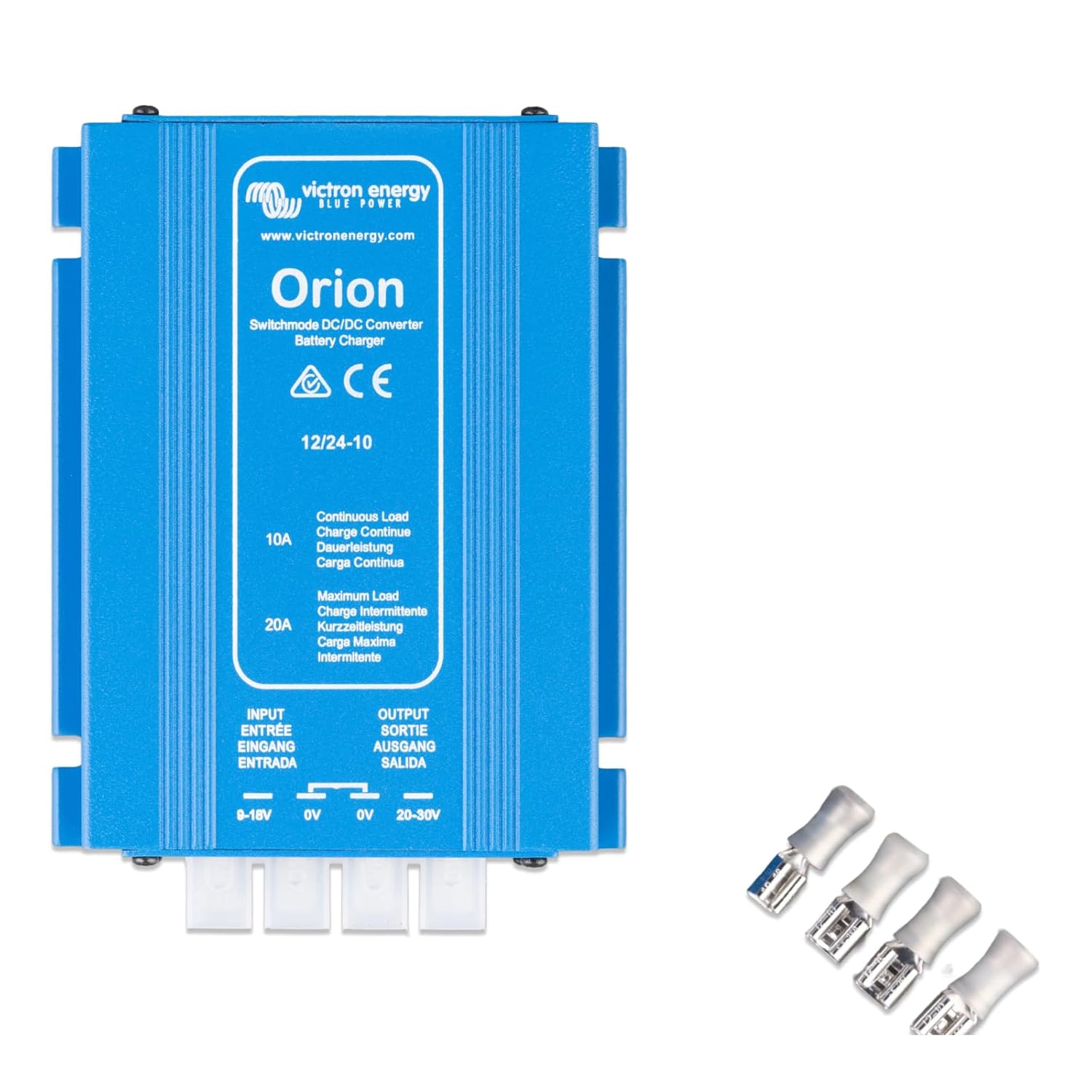 Victron Energy Orion 24/12-Volt 40 amp DC-DC Converter Non-Isolated, High Power (Uout=13,2V)